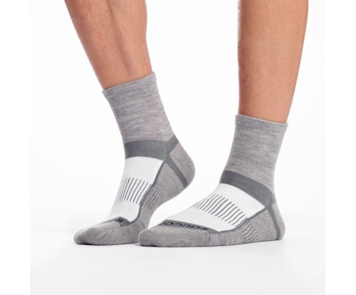 Tenis Saucony Inferno Merino Wool Blend Quarter 3-Pack Sock Hombre Calcetines Accesorios Blancas Assorted México MX-798-XZ